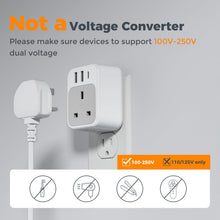 TESSAN UK to US Plug Adapter TA03