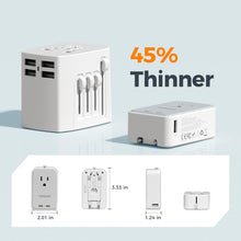 TESSAN Universal Travel Adapter PD 45W
