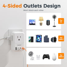 TESSAN 20W PD Foldable Wall Charger WS06