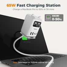 TESSAN PD 65W USB C Charging Station CS07