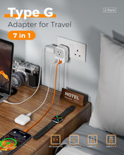 TESSAN US to UK Plug Adapter Type G 161