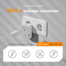 TESSAN Ultra Slim International Power Adapter 20W