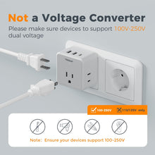 TESSAN All European Travel Plug Adapter Kit 121