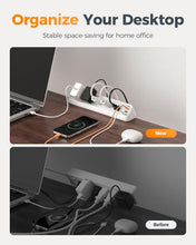 TESSAN Desk Clamp 2100J Surge Protector Power Strip PS06