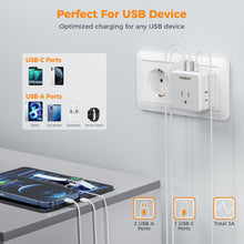 TESSAN All European Travel Plug Adapter Kit 121