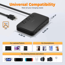 TESSAN Multiple Devices Fast Charging Station - Black
