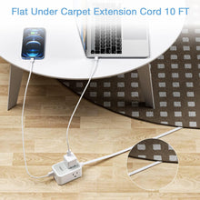 TESSAN Ultra Thin Flat Plug Power Strip 1021