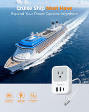 TESSAN European Travel Plug Adapter 2 Pack