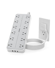 TESSAN 15W Surge Protector Power Strip 5Ft