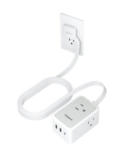 TESSAN Ultra Thin Flat Plug Power Strip 1021