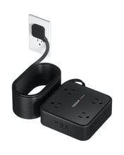 TESSAN Flat Plug Surge Protector Power Strip 1026