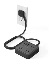 TESSAN 15W Flat Plug Surge Protector Power Strip 103