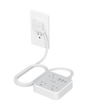 TESSAN 15W Flat Plug Surge Protector Power Strip 103