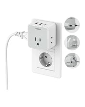 TESSAN All European Travel Plug Adapter Kit 121