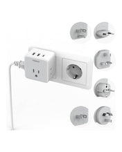 TESSAN 6-in-1 Universal Travel Adapter Kit