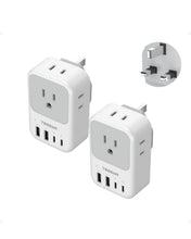 TESSAN UK Travel Adapter with 20W USB-C Fast Charging
