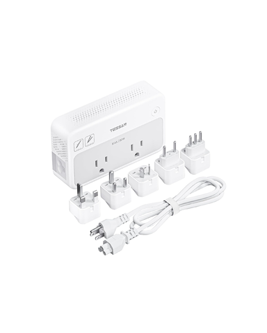 TESSAN 220V to 110V Universal Voltage Converter TC02