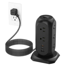 TESSAN 14-in-1 Tower Power Strip with USB-C Fast Charging